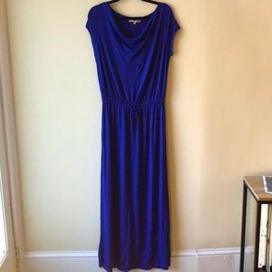 Royal blue Gap maxi dress
